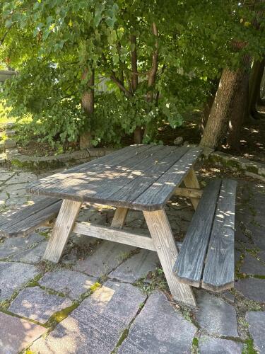 Wooden Picnic Table