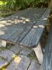 Wooden Picnic Table - 2