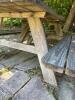 Wooden Picnic Table - 3