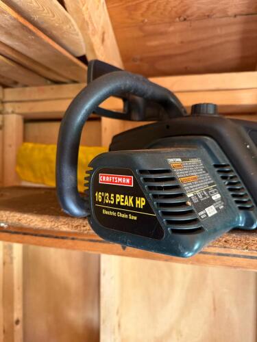 Craftsman 16-Inch 3.5 Peak HP Electric Chain Saw