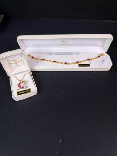 Sterling Silver Bracelet and Necklace