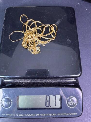 14K Necklaces and Chains