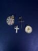 14K Gold Religious Pendants and Cross Charms - 2