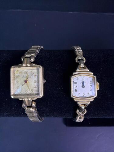 Ladies' 14K Gold Girard-Perregaux and Lady Elgin Watches