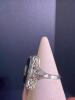 14K Gold Band and 14K Filigree Ring with Black Stone - 4