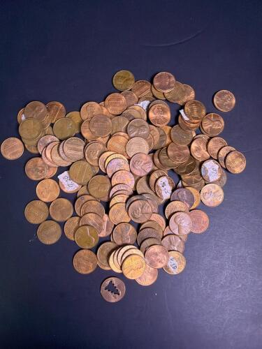 Mixed Lincoln Memorial Cents Pennies