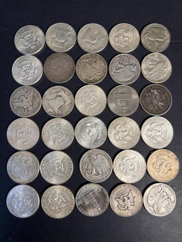 United States Half Dollar Coins Assortment