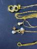 Assorted Costume Jewelry Necklaces and Earrings - 7