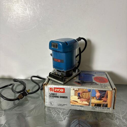Ryobi S-500A 1/8 Sheet Finishing Sander