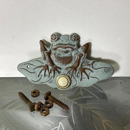 Metal Frog Shaped Doorbell Button