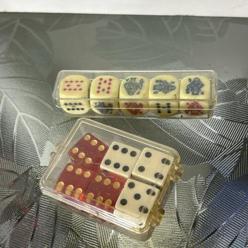 Two Sets of Vintage Dice