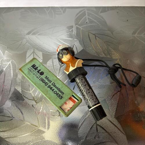 Vintage Star Wars Chapstick Cover Keychain & NALO Band-Aid Dispenser
