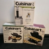 Cuisinart Elite Collection Kitchen Appliances Lot:
