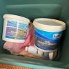 Pool Cover Pump & Pool Chemicals Lot - 4