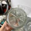 Circle Geometrix Trifle Bowl & 2 Pressed Glass Decanters - 8