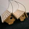 Wooden Hanging Bird Houses