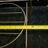 Metal Snowman-Form Plant Stand - 4