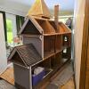 Huge Victorian-Style Wooden Dollhouse - 4