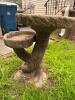 Massarelli&rsquo;s Two-Tier Concrete Bird Bath - 5