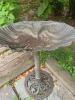 Metal Pedestal Bird Bath - 2
