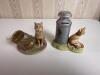Lowell Davis Cat Figurines Schmid