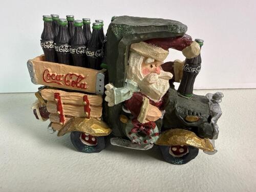 Coca-Cola Santa Claus Holiday Figurine Truck