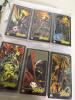 Comic Album Trading Card Binder With Spawn, Star Trek, Edge Cards - 2