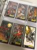Comic Album Trading Card Binder With Spawn, Star Trek, Edge Cards - 3