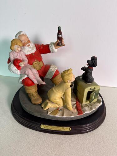Coca-Cola Centennial Edition Classic Santa Claus Figurine