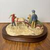 "Cutting the Family Christmas Tree" Schmid BFA Figurine by Lowell Davis - 2