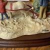 "Cutting the Family Christmas Tree" Schmid BFA Figurine by Lowell Davis - 5