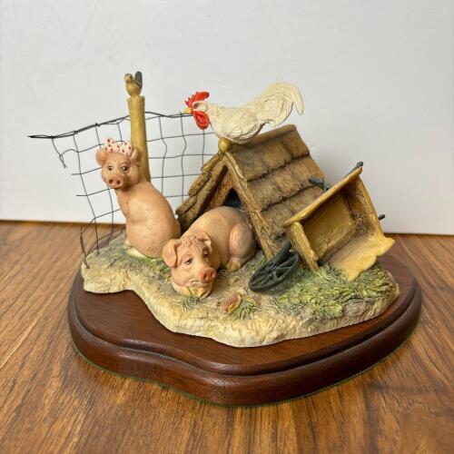 "Honeymoon's Over" Schmid BFA Figurine by Lowell Davis