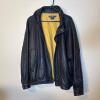 Nautica Black Leather Jacket