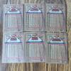 Six 2001 Post 500 Home Run Club Hall of Fame Baseball Cards - 2