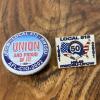 Four RWDSU Local 513 Union Pins and Button - 2