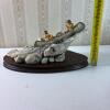 Border Fine Arts Schmid Canoe River Rapids Figurine - 9