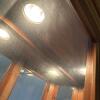 Lighted Glass Curio Cabinet With Brass Pulls - 11