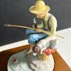 Pair of Coca-Cola Limited Edition Figurines "The Barefoot Boy" and "Out Fishin'" - 3