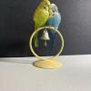 Cape Craftsmen Budgie Pair with Bell Figurine - 2