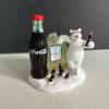 Coca-Cola Polar Bear Clock Figurine