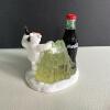 Coca-Cola Polar Bear Clock Figurine - 2
