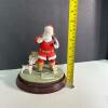 Coca-Cola Santa Figurine "Shhhh" Christmas 1988 Limited Edition - 7