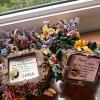 Eight Lena Liu Basket Bouquets Collection Musical Figurines - 5