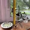 Decorative Home Accent Lot with Yankee Candle Dish, Candle Holder and Figurine - 7