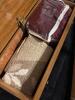 Wooden Blanket Chest with Contents - 6