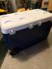 Rubbermaid Wheeled Cooler with Telescoping Handle - 4