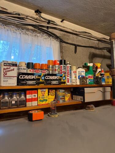Assorted Cleaning, Maintenance, and Pest Control Products