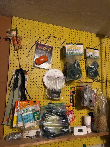 Assorted Electrical and Hardware Supplies