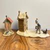 Lowell Davis Schmid "No Private Time" And "His Masters Dog" Country Figurines - 8