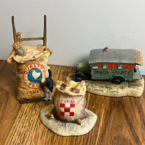 Lowell Davis Schmid Farm Scene Figurines